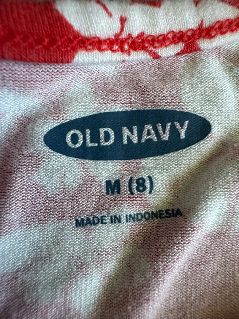 Children's Red Floral A-Line Dress